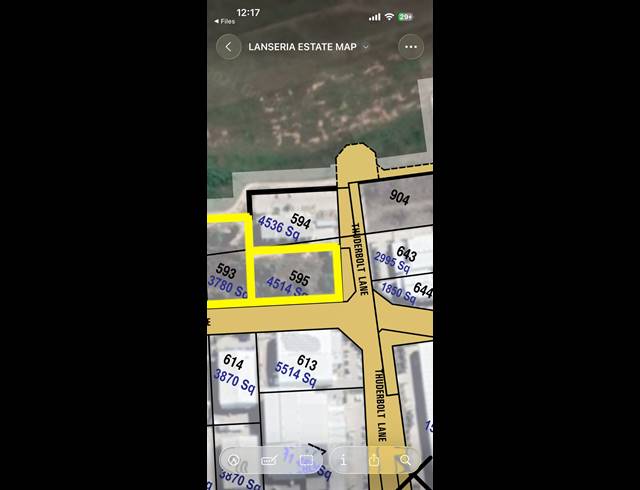 4,536M² VACANT LAND FOR SALE IN LANSERIA